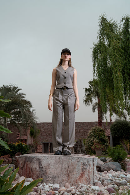 Tailored Pants - Grey