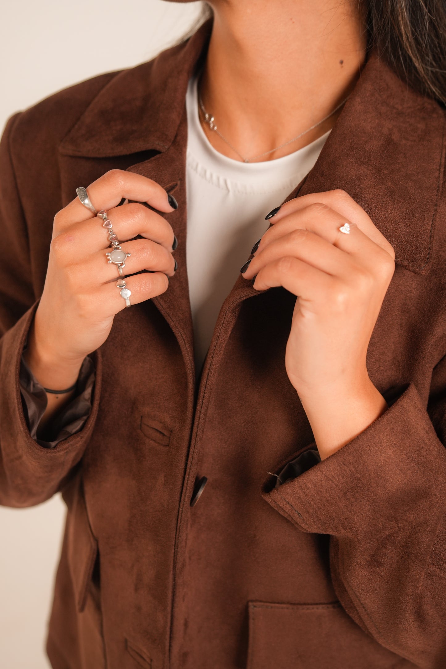 The Brown Suede Frame