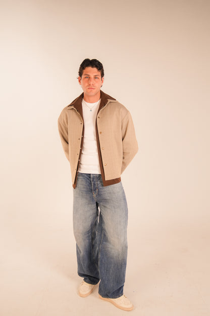 The Beige Layered Edge