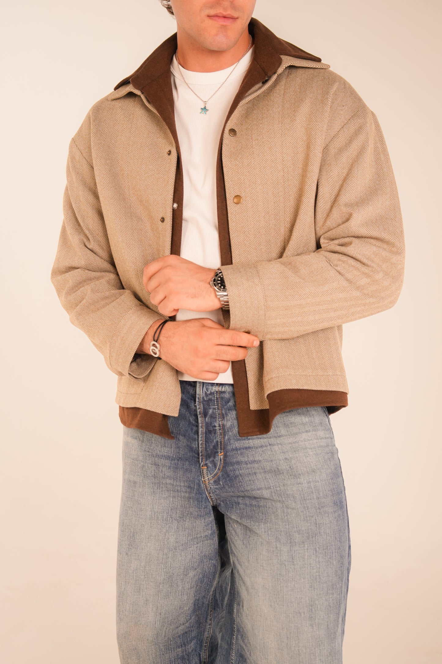 The Beige Layered Edge