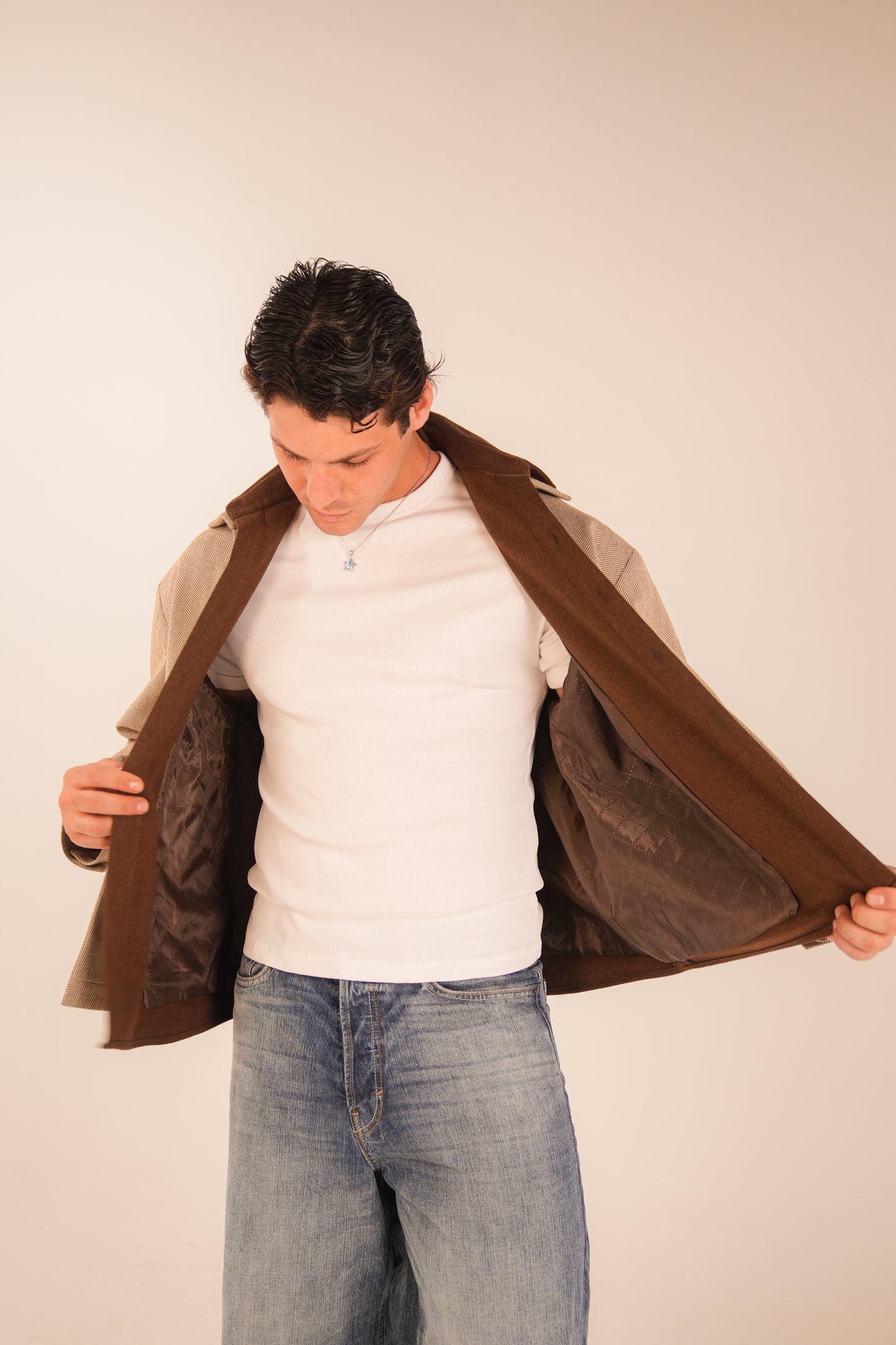 The Beige Layered Edge