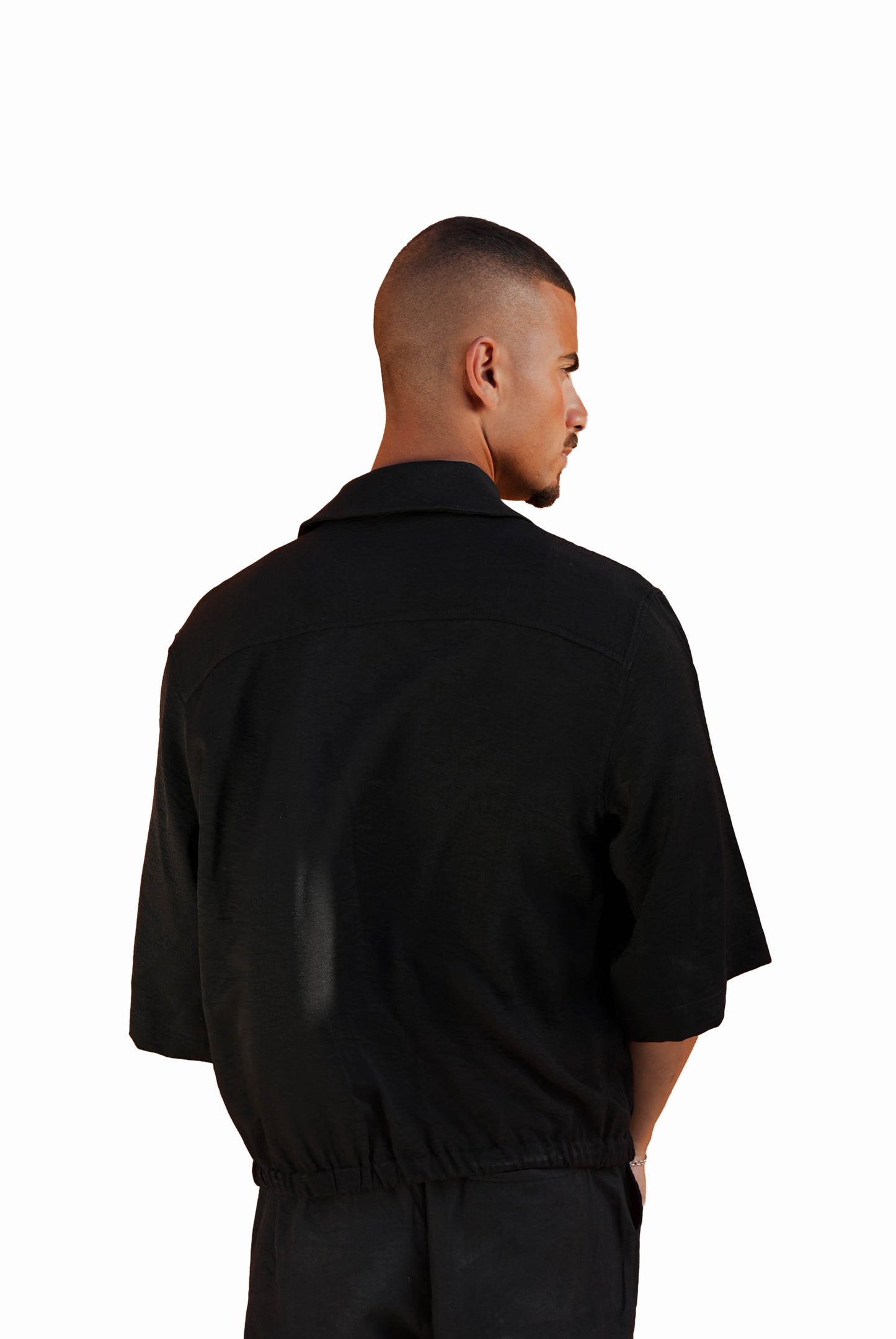 Loom Black Overshirt