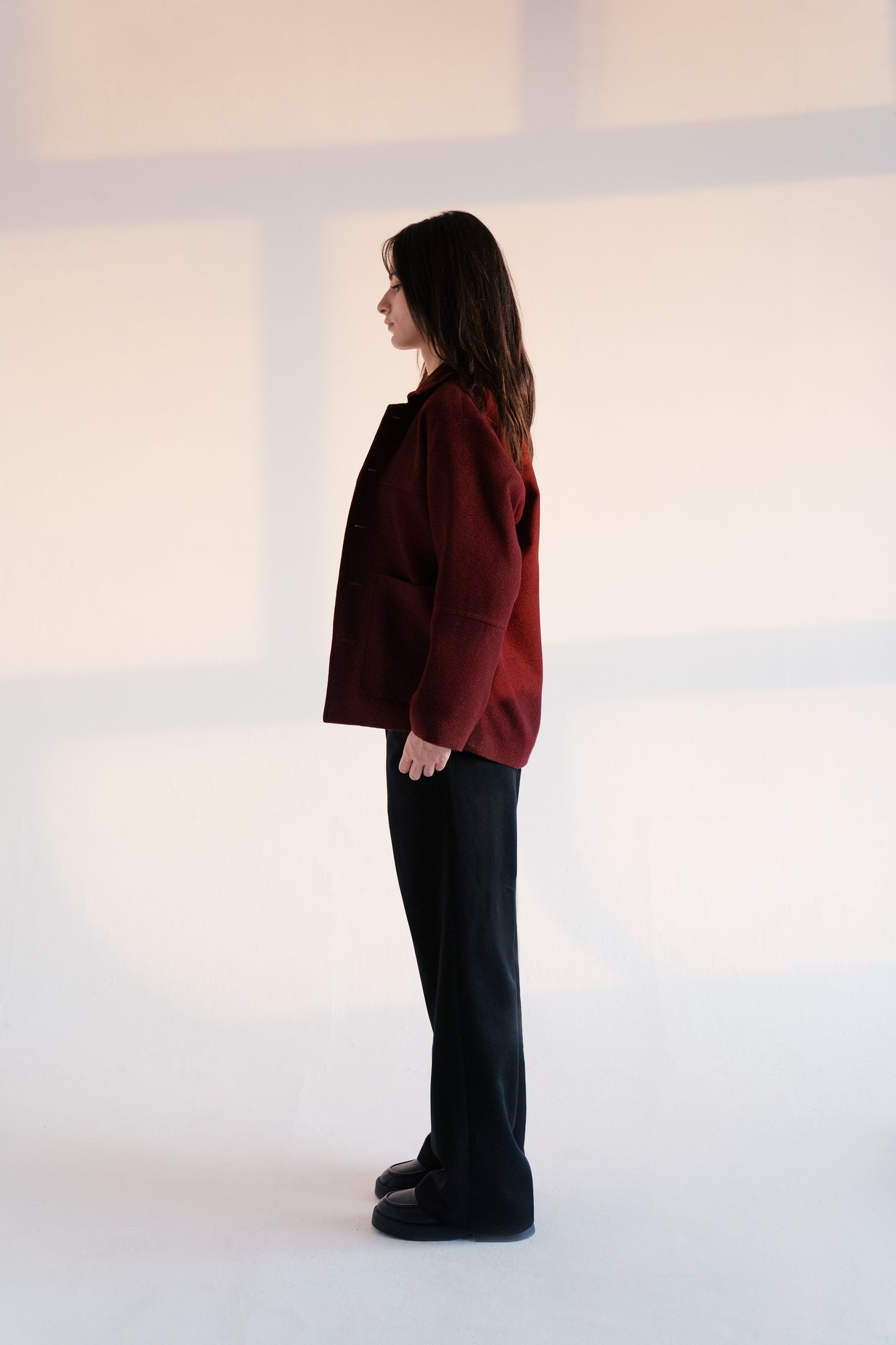 Burgundy Muse Jacket