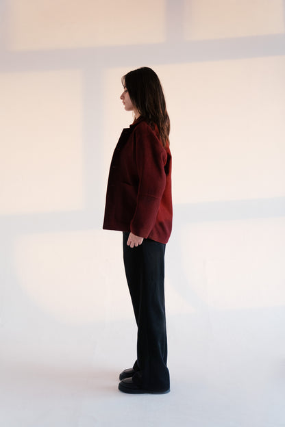 Burgundy Muse Jacket